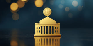 Institutional interest in crypto ETFs, news-style image